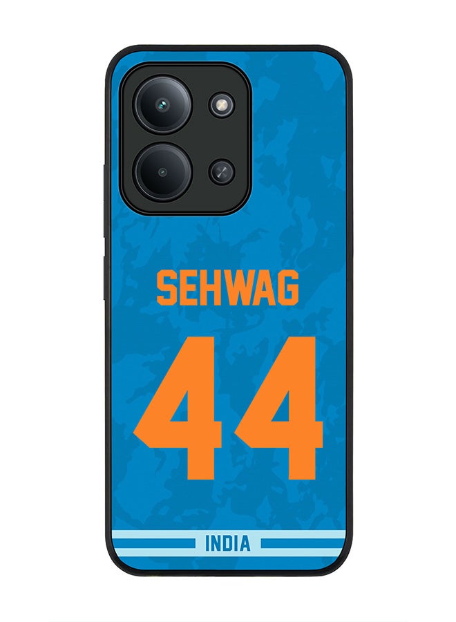 For Xiaomi Poco C85 4G Case,Slim fit Camera Protection, Shockproof Thin Phone cover  - India Virender Sehwag, Jersey No 44